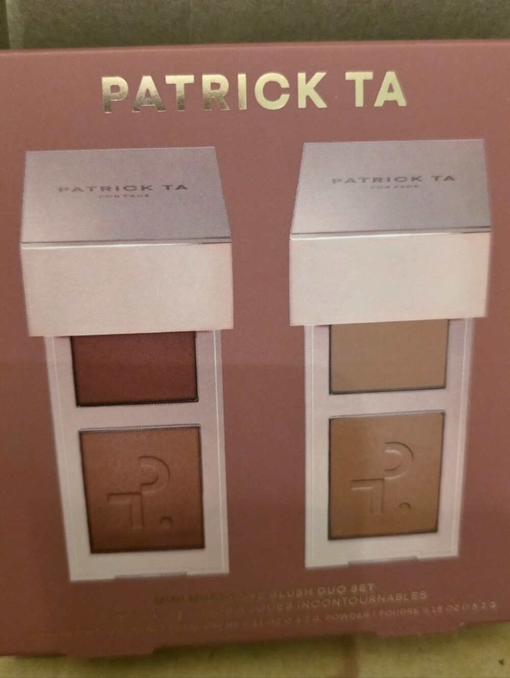PATRICK TA Mini Must-Have Major Headlines Double-Take Creme & Powder Blush Duo - Picture 9 of 12